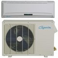Comfort-Aire MiniSplit Air Conditioner, 115 V, 12,000 Btu Cooling, 115 EER, Remote Control SMH12SC-0-25-KIT